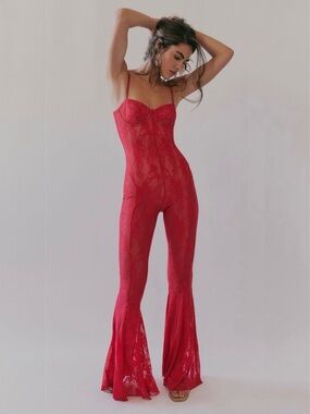 NORMA KAMALI Underwire Fishtail Jumpsuit With Bodysuit